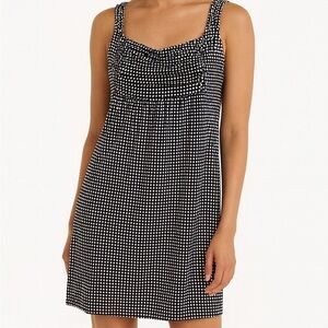 Studio Donatello black and white short dress